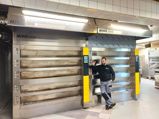 Montaż pieców MIWE ideal, Sławno